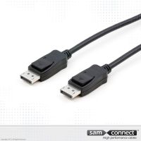 Displayport kabel, 1m, m/m