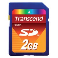 SD kaart 2GB cl. 4 Transcend