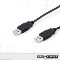 USB A naar USB A 2.0 kabel, 5m, m/m