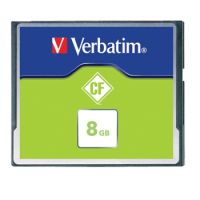 Compact flash kaart 8 GB Verbatim